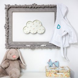 Μπουρνούζι παιδικό με κέντημα