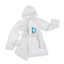 Μπουρνούζι παιδικό με κέντημα