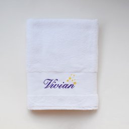 Πετσέτα Προσώπου 50*100 με φάσα – Soli με κέντημα
