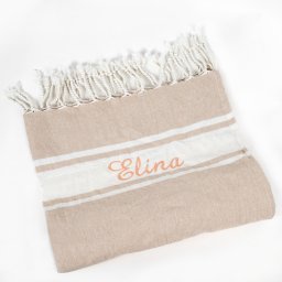 Πετσέτα – Παρεό Θαλάσσης 90*170 με κέντημα