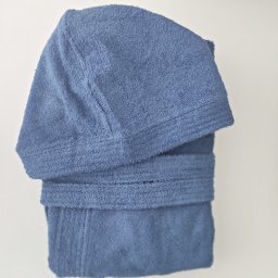 Μπουρνούζι χρωματιστό ενηλίκων – Harri με κέντημα