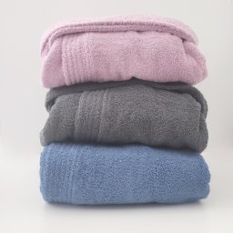 Μπουρνούζι χρωματιστό ενηλίκων – Harri με κέντημα