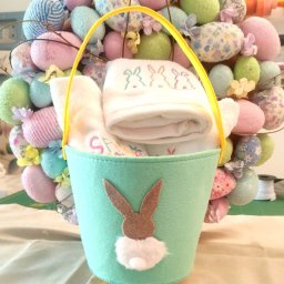 Σετ 3 Πασχαλινές πετσετούλες με κέντημα