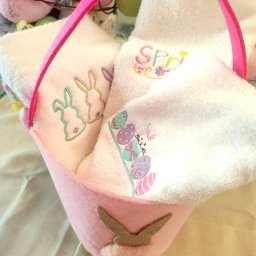 Σετ 3 Πασχαλινές πετσετούλες με κέντημα