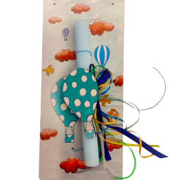 Λαμπάδα ζωγραφική με επιφάνια