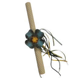 Λαμπάδα Μελισσοκέρι λουλούδι