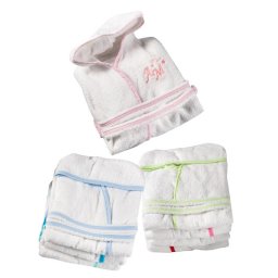 Μπουρνούζι παιδικό με κέντημα