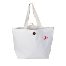 All day bag με κέντημα