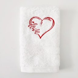 Σετ 2 πετσέτες χεριών με κέντημα