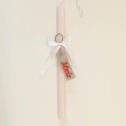 Glossy Λαμπάδα με κέντημα