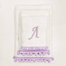 3 Πετ. Iris Σώματος-Προσώπου-Χεριών με κέντημα & πομ-πομ