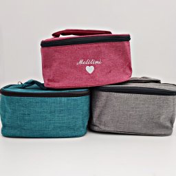 Cosmetic bag με κέντημα