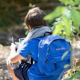 Kids Backpack με κέντημα