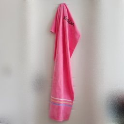 Velvet πετσέτα με κέντημα