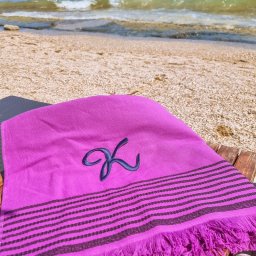 Πετσέτα Θαλάσσης – Smirni 90*180 με κέντημα