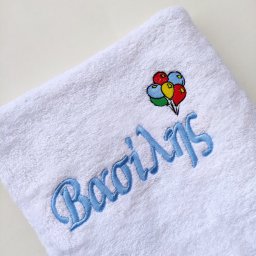 Πετσέτα Σώματος 140*70 Bamboo με κέντημα