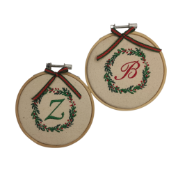 Τελάρο Monogram με κέντημα