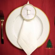 Xmas δαχτυλίδι με κέντημα