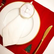 Xmas δαχτυλίδι με κέντημα