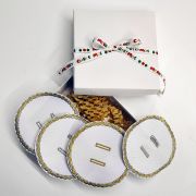 Xmas δαχτυλίδι με κέντημα