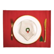 Xmas πετσέτα φαγητού με κέντημα