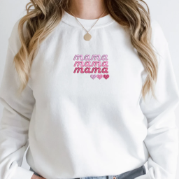 Φούτερ για την μητέρα με κέντημα