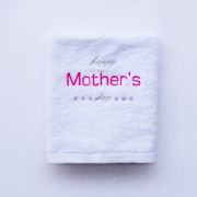 Πετσέτα προσώπου σε κουτί με κέντημα