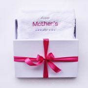 Πετσέτα προσώπου σε κουτί με κέντημα