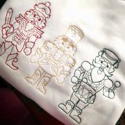 Φούτερ με κέντημα